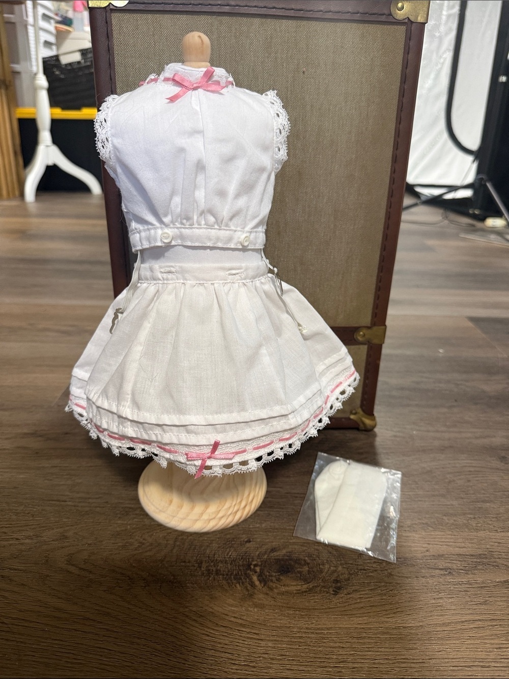 American Girl Samantha Lacy Whites Set Complete Pleasant Company~Undergarment EC